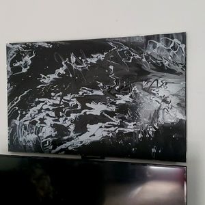 Canvas hand painted 120 x 30 Gorgeous accent for any room